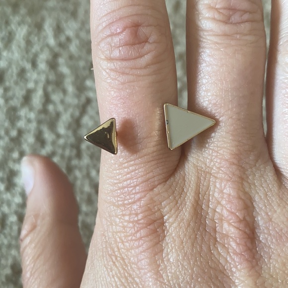 Vintage Triangles ring/toe ring. Double triangle ring/toe ring. - Picture 9 of 14